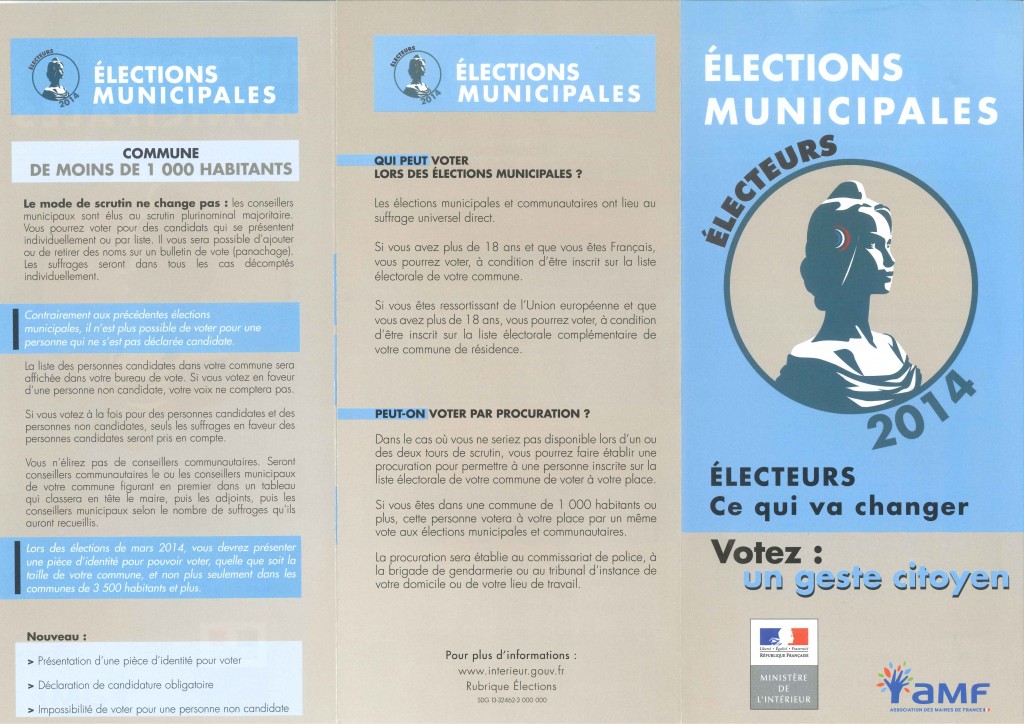 elections municipales 2014